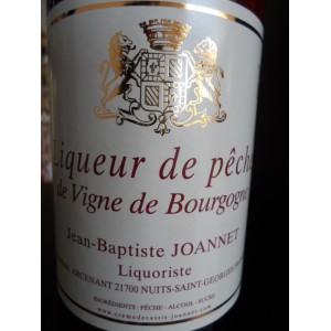Liqueur de Pêche de Vigne de Bourgogne Jean-Baptise JOANNET 70cl 18%