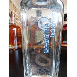 Rhum blanc Savanna "Intense", Ile de la Réunion  40% 70cl
